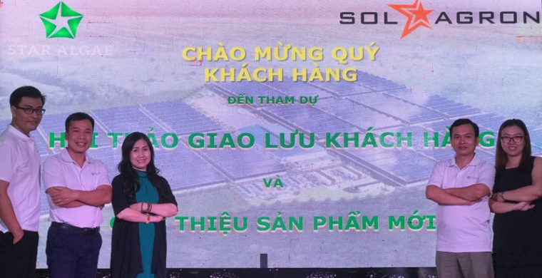 Solagron Việt Nam: Ra mắt sản phẩm vi tảo ngôi sao Thalas*Algae dành cho tôm giống